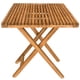 thumbnail image 1 of Mesa Plegable Cuadrada De Madera Sólida, 60x60 – Rústico Tratable NATIVO MUEBLES TERRAZA, 1 of 5