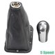 thumbnail image 2 of For TOYOTA AVENSIS T25 MK2 II 2003 2004 2005 2006 2007 2008 2009 Chrome Gear Shift Knob Gaiter Boot Cover Case Car Accessories, 2 of 4