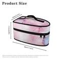 thumbnail image 6 of HELLHERO Portable Steam Iron Storage Case Marble, with Zipper Closure Travel Carrying Case(Case Only), 6 of 6