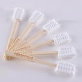 thumbnail image 2 of MasteelfCA 1 Box 30pcs Puerpera Gauze Toothbrushes Disposable Toothbrushes (White), 2 of 8