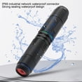 thumbnail image 3 of Conector Acoplador RJ45, Conector Extensor De Cable Ethernet Impermeable IP68 Blindado 1000Mbps Para Rojo, 3 of 7