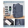 thumbnail image 4 of Mochila de viaje VGCUB grande 40L impermeable para mujeres y hombres, 4 of 9