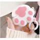 thumbnail image 1 of Funda de gato para Apple Airpods 1 y 2, linda funda de silicona con diseño de pata de gato, divertida funda kawaii para niñas, niños y adolescentes., 1 of 5