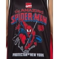 thumbnail image 3 of Marvel Spider-Man Basketball Jersey Men's Protector of New York Athletic Gym Tank Top, 3 of 5