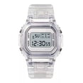 thumbnail image 2 of Reloj Transparente Estilo Retro Extensible Colores, 2 of 7