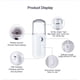 thumbnail image 3 of Humidificador en aerosol Facial hidratante blanco, vaporizador Facial recargable portátil, 2 uds., 3 of 5