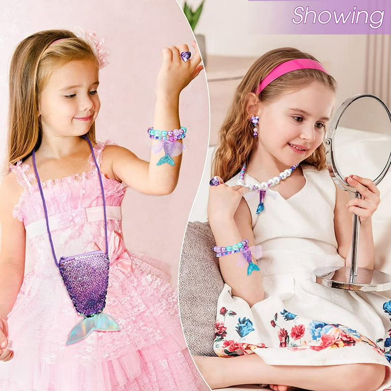 Necklace Toddler Girl Dress up Fashion Jewelry for Women Decorate