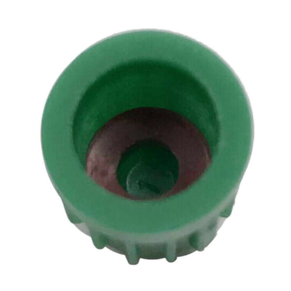 500 Green Plastic Tire Caps Air Valve Stem Universal car Truck Wheel N2 Nitrogen USA