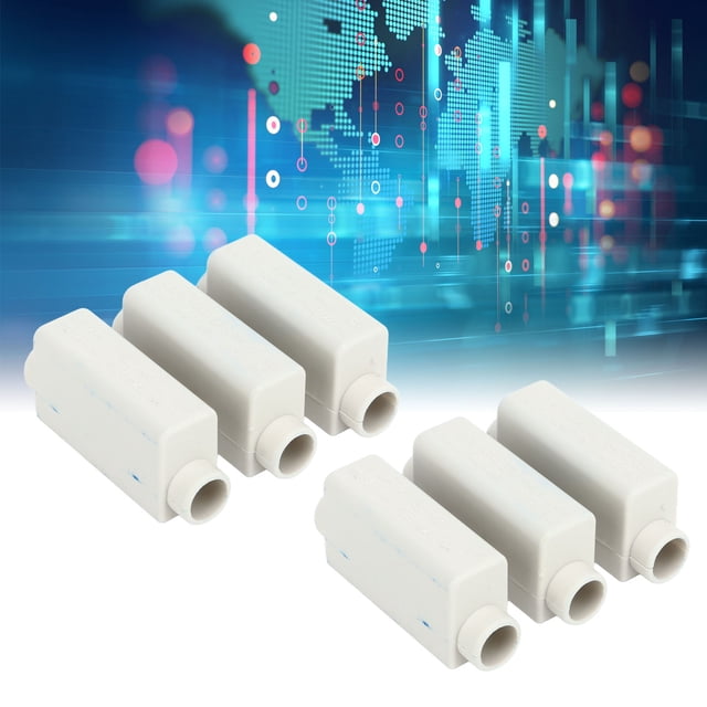Conector De Cable Rápido De Empalme, Tipo Tornillo Bloque De Terminales De Cable En Línea Conductor De Latón 1000 V 100 A Baja Resistencia Compacto 2 Piezas Para Interruptor