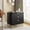 ‎Black, variant on Black Dresser for Bedroom, 3 Drawer Dresser with Metal Legs, Modern Dressers Chest Organizer with Wide Storage, Chest of Drawers for Bedroom, Living Room, Entryway
