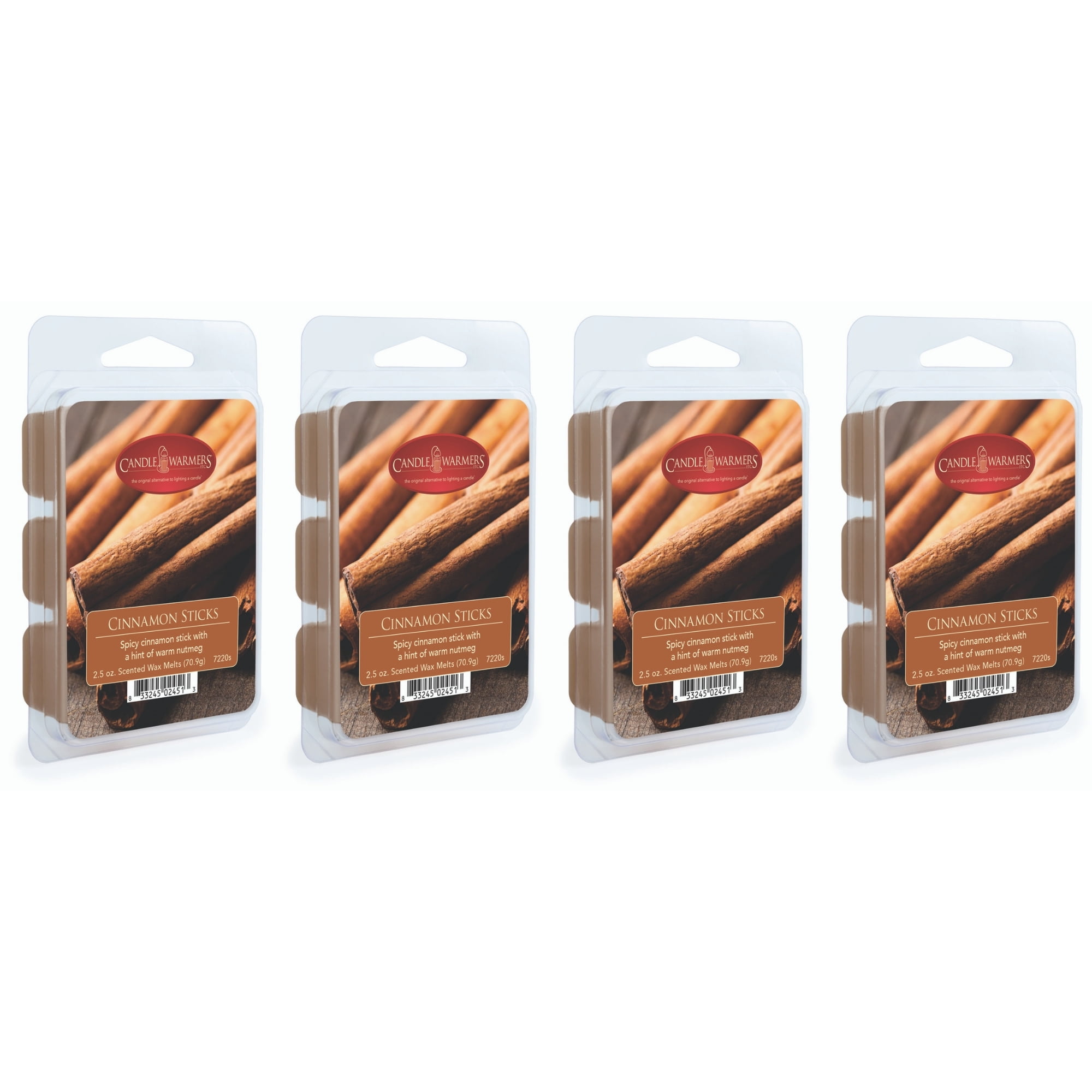 Cinnamon Sticks Scented Wax Melt Tarts, Pack of 4