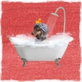 thumbnail image 2 of Prime, Marcus 15x15 White Modern Wood Framed Museum Art Print Titled - Steamy Bath 2, 2 of 4