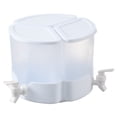 thumbnail image 1 of Generic Jarra Fría Giratoria de 3 Compartimentos con Grifo Antifugas, Blanca, para Refrigerador, Material PP, Capacidad Grande, Fácil de Limpiar, Ideal para Bebidas Frías y Calientes., 1 of 7