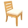 thumbnail image 3 of Grade-A Teak Dining Set: 8 Seater 9 Pc: And 8 Atnas Armless Chairs Outdoor Patio WholesaleTeak #51AT1400, 3 of 3