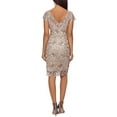 thumbnail image 2 of Xscape Womens Petites Lace Mini Cocktail and Party Dress, 2 of 2