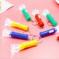 thumbnail image 5 of LOLIPPYY 40-Pack Torch Keychains, Assorted Color Plastic Material, Portable Mini Flashlights for Emergency and Daily Use, 5 of 7