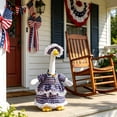 thumbnail image 4 of Nkmbld 4th of July Porch Goose Outfit, Lawn Goose Statue Patriotic Costume Clothing, Independence Day Porch Garden Geese Clothes for Patio Yard Decoration, 4 of 8
