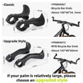 thumbnail image 4 of WEST BIKING Bike handlebars,handlebar ends Bar Handlebar Ends 21.8-22.8mm Ends -slip MTB Ends - MTB Mountain Bike -slip MTB Bar BUZHI WEST, 4 of 6