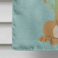 thumbnail image 4 of Welcome Friends Brown Staffie Flag Canvas House Size, 4 of 4