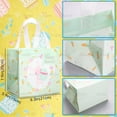 thumbnail image 2 of Happy Easter Egg Hunt Bags Easter Bunny Carrot Chick Egg Gift Bags with Handles, Easter Treat Bags, Non-Woven Bags for Gifts Wrapping, Egg Hunt Game, Easter Party Supplies, 2 of 4