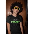 thumbnail image 3 of Old Glory Mens Halloween Lets Get Freaky Slime Short Sleeve Graphic T Shirt, 3 of 6
