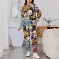 thumbnail image 5 of Looney Tunes Cartoons 2 Piece Outfits Hoodie Sweatsuits Set Sweatpants Long Sleeve Sweatshirt Matching Joggers Tracksuit Sets, 5 of 7