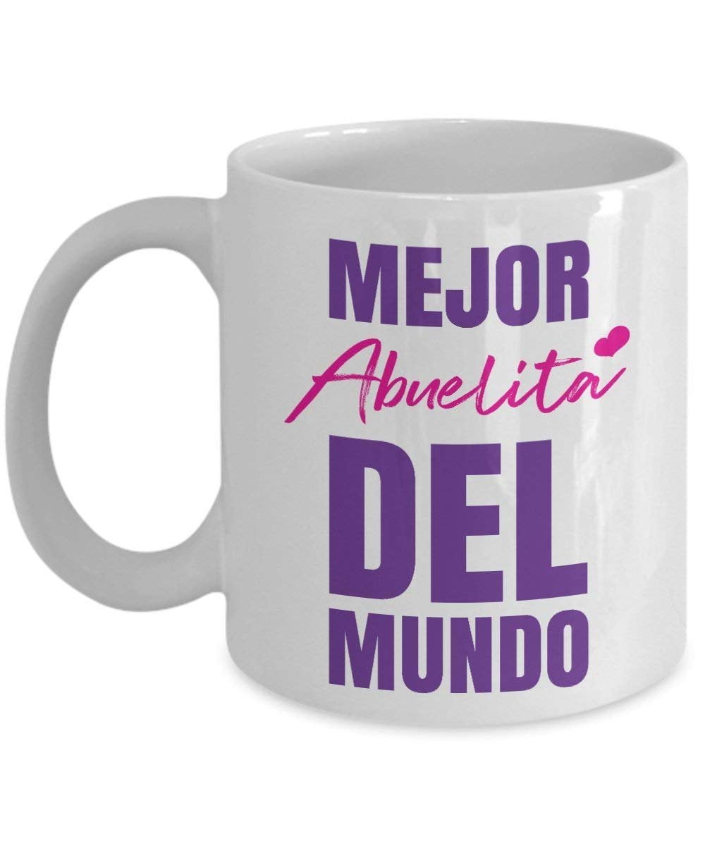 Personalized Vas A Ser Abuela Mug Spanish Pregnancy Announcement Spanish  Baby Re
