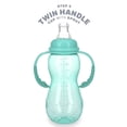 thumbnail image 2 of Botella a Taza Nuby Verde Azulado Ultra Durable Tritan sin Derrames 3 Etapas 10 Onzas, 2 of 6