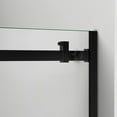 thumbnail image 3 of DreamLine Enigma Air 56-60 in. W x 62 in. H Frameless Sliding Tub Door in Satin Black, 3 of 9