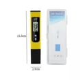 TUMALL PH Meter Drinking Water Test Pen Range 0.0014.00PH Liquid