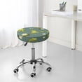 thumbnail image 7 of Lsque Cute Yoga Frogs Round Bar chair cushion covers Velvet Fabric Premium Comfort Protects from Scratches and Stains for 14-17 Inch Chair- 14 inch, 7 of 7