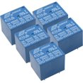thumbnail image 1 of HUGFEGWE DC 5V 10A Power Relay PCB Mount 5 Pins Conversion Type (5 Pack) CA919-113125, 1 of 4