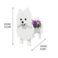 thumbnail image 2 of WJSXC Dog Flower Pot Planter Cute PVC Herb Garden Dog Flower Pot Indoor/Outdoor Plant Dog Flower Pot Pet Flower Pot Great Gift for Pet Lovers L, 2 of 2