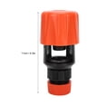 thumbnail image 4 of Hose Connector, Stable Performance Tight Thread Tap Pipe Connector, Safer Use  Sealing  Flexibility No Leakage For Home Office Orange, 4 of 8