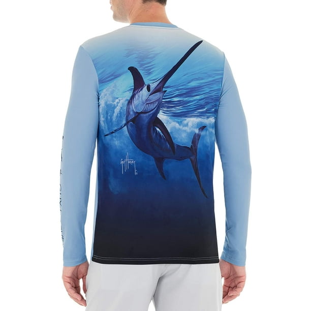 Guy Harvey Guy Harvey Performance Fishing Shirt UPF 50 Moisture