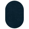thumbnail image 5 of JONATHAN Y SEU100C-6OV Haze Solid Low-Pile Navy 6 ft. x 9 ft. Oval Area Rug, Coastal Bohemian, Pet Friendly, Stain Resistant, Easy to Clean, for Living Room; Kitchen, Bedroom, 5 of 5