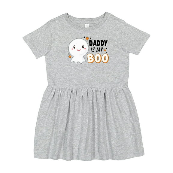 Inktastic Daddy is My Boo with Cute Ghost Girls Toddler Dress