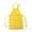 Yellow, variant on (Price/2 PCS) Opromo Colorful Cotton Canvas Kids Aprons with Pocket, Artist Apron & Chef Apron (S-XXL)-Hot Pink-L