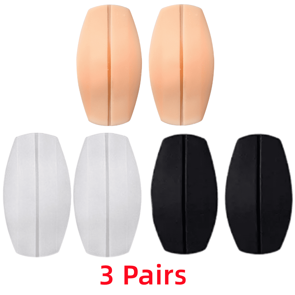  3 Pairs Silicone Shoulder Pad Bra Strap Holder Cushions  Non-Slip Shoulder Pads Pain Relief for Woman : Clothing, Shoes & Jewelry