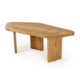 thumbnail image 6 of Modrest Jack - Modern Natural Wood Coffee Table Set, 6 of 13