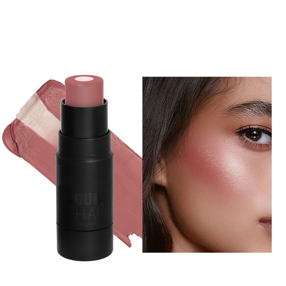 Wentin Blush Clearance! Brush Liquid Powder Blusher Long Lasting Powder Blusher Silky Powder Blusher Stick Soft Cheeks Powder Blusher Natural Makeup
