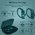 thumbnail image 2 of Auriculares In-ear con Micrófono y Dobles Pantallas LED Lab.G, Verde, 2 of 5