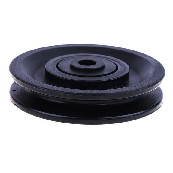 90mm Diameter Nylon Bearing Pulley Wheel Cable Gym Fitness Equipment