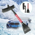 thumbnail image 4 of Snow Brush, Ice Scraper, Detachable Multifunctional Car Snow Shovel, PVC Bristles, Telescopic Metal Rod, Thick Sponge Handle, Household Winter Tool, 4 of 6