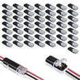 thumbnail image 1 of 50PCS Double-Wire Plug-in Connector with Locking Buckle,Pluggable Connectors 2 Pin 2 Way mk6489, 1 of 6