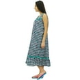thumbnail image 3 of Bimba Robe de Nuit Mi-Mollet en Coton Sans Manches pour Allaitement, 3 of 9