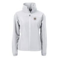 thumbnail image 2 of Women's Cutter & Buck  Gray Virginia Military Institute Keydets Charter Eco Recycled Full-Zip Jacket, 2 of 3