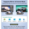thumbnail image 4 of Adaptador USB 3.0 a HDMI + Hub USB 3.0 7 en 1 AKWOR 1080P, 4 of 7