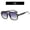 C5, variant on Vintage Aviator Sunglasses for Men Women, Retro Square Pilot Sunglasses with UV400 Protection, Premium PC Frame Reinforced Metal Hinge, 16 Color Options, Fashion Outdoor Shades for Travel Driving