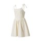 thumbnail image 3 of VISgogo Vestido sin mangas para mujer con color sólido, correas de espagueti ajustables Ropa de decoración plisada VISgogo moda, 3 of 9
